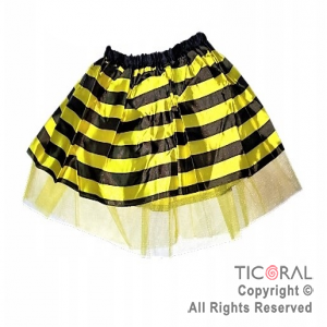 POLLERA TUTU ABEJA x 1